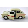 Welly Trabant P50/P60 Modell 1:34 creme